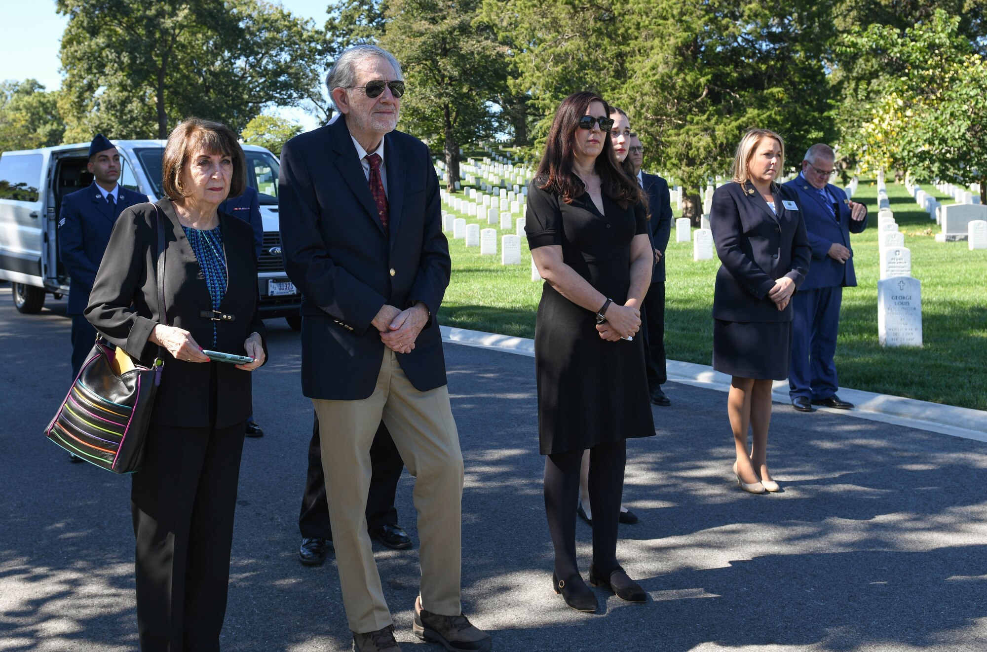 Seventy years after the disappearance of a C-124 Globlemaster II over the Atlantic Ocean, members of the 509th Bomb Wing honored, U.S. Lt. Col. James I. Hopkins, during a memorial ceremony at Arlington National Cemetery.