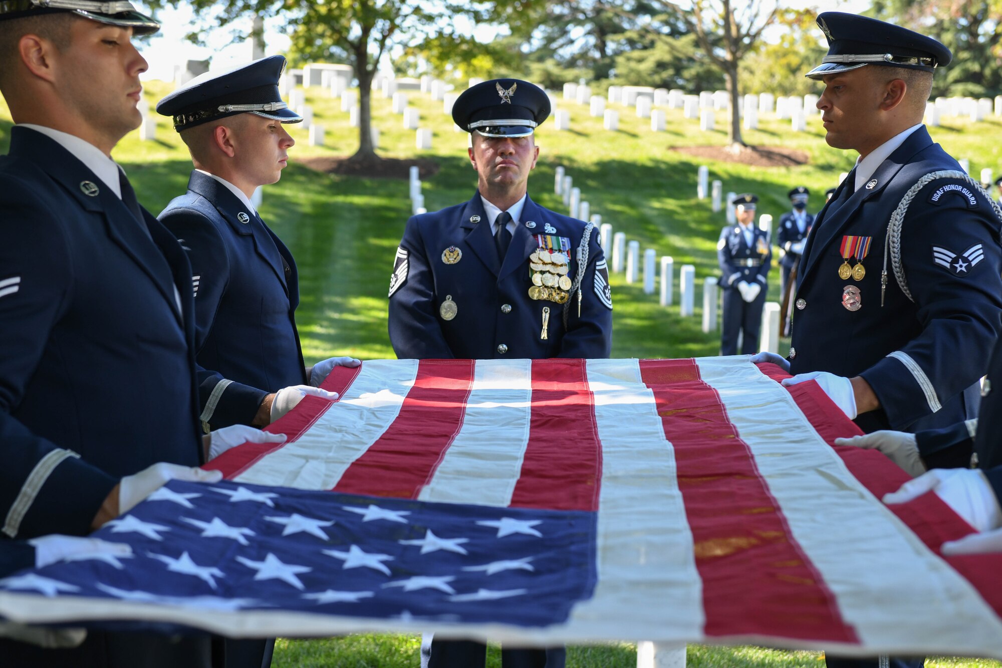 Seventy years after the disappearance of a C-124 Globlemaster II over the Atlantic Ocean, members of the 509th Bomb Wing honored, U.S. Lt. Col. James I. Hopkins, during a memorial ceremony at Arlington National Cemetery.