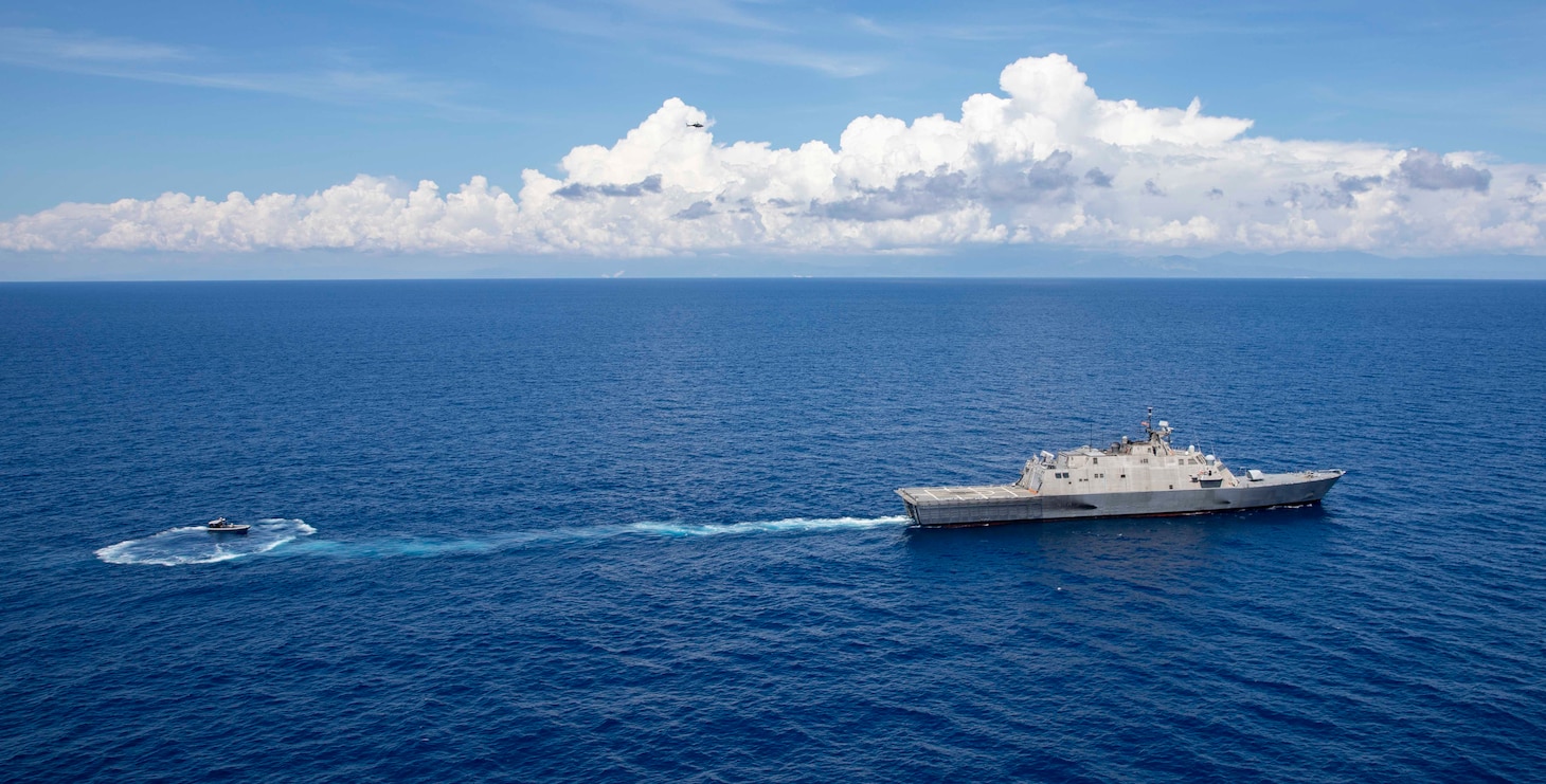 U.S. Navy and Jamaica Defence Force Coast Guard Conduct a Joint