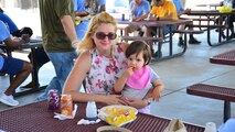 Mother and Child eating