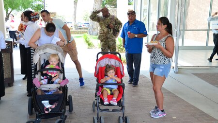 Mothers with Babies in Strollers