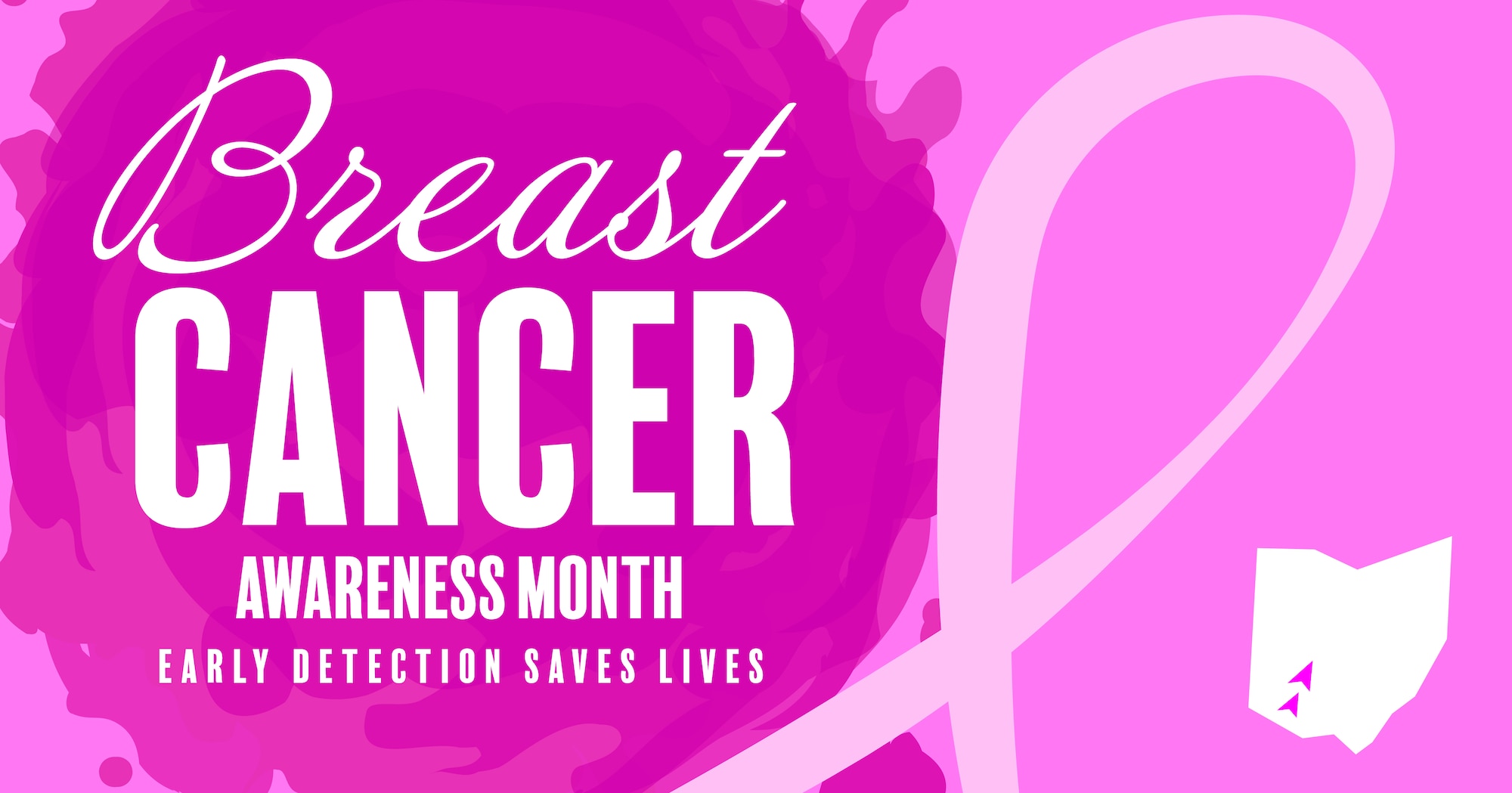 Breast Cancer Awareness Month, Social Media Graphic (U.S Air Force Graphic by David Clingerman)