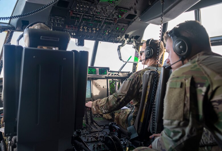 Airmen conduct flight operations