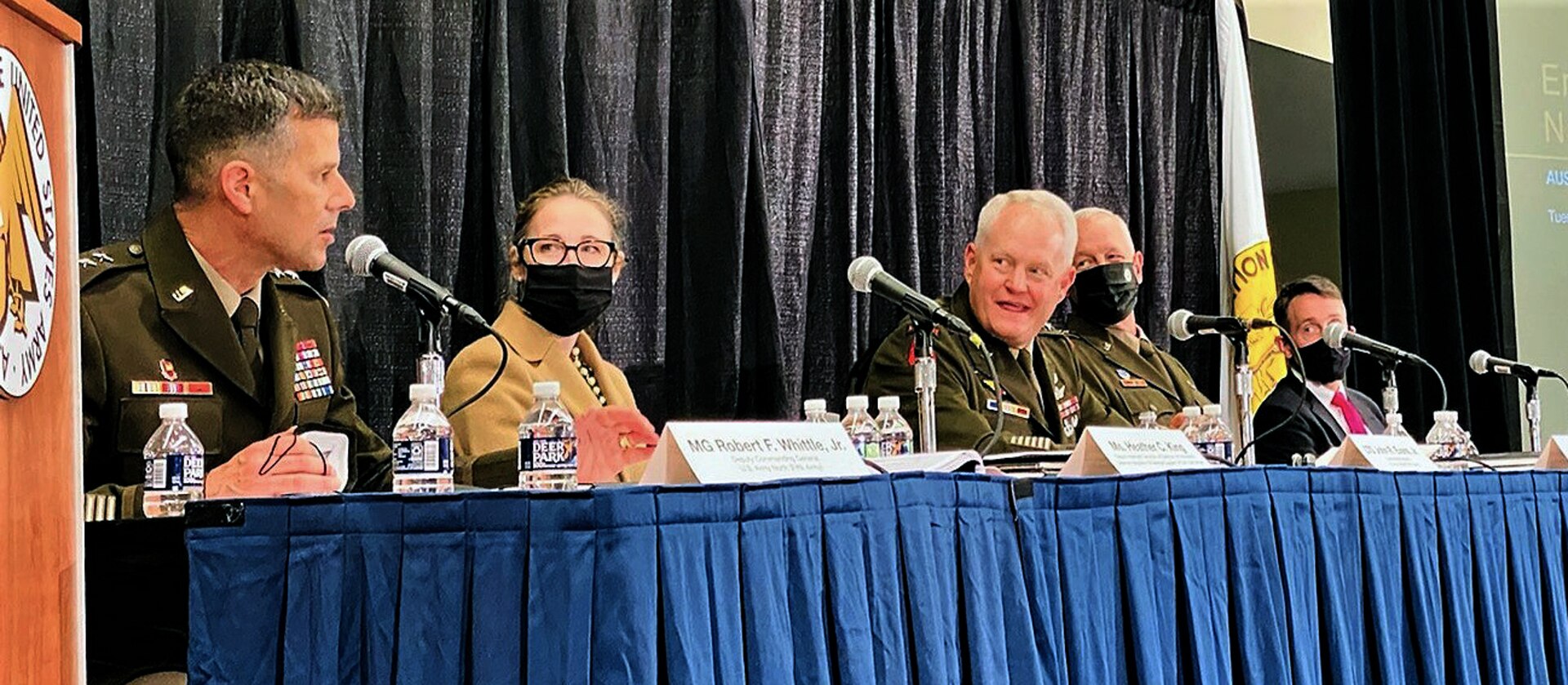 Enhancing National Resiliency panel during this year’s Association of the United States Army meeting