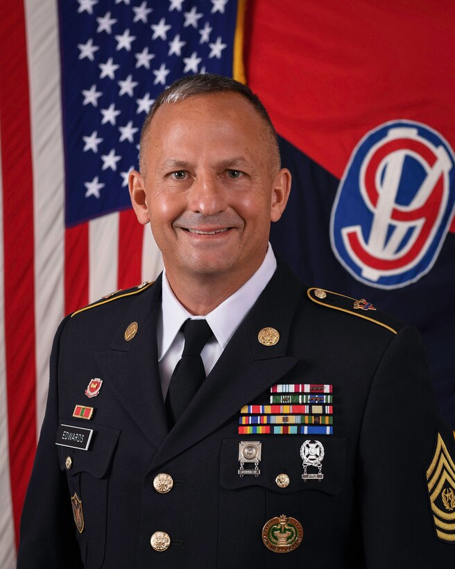 Command Sgt. Maj. Kyle S. Edwards