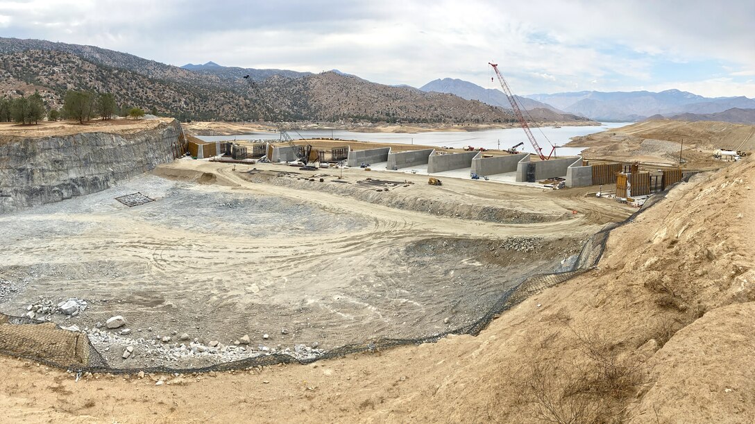 Work being done on Isabella Dam