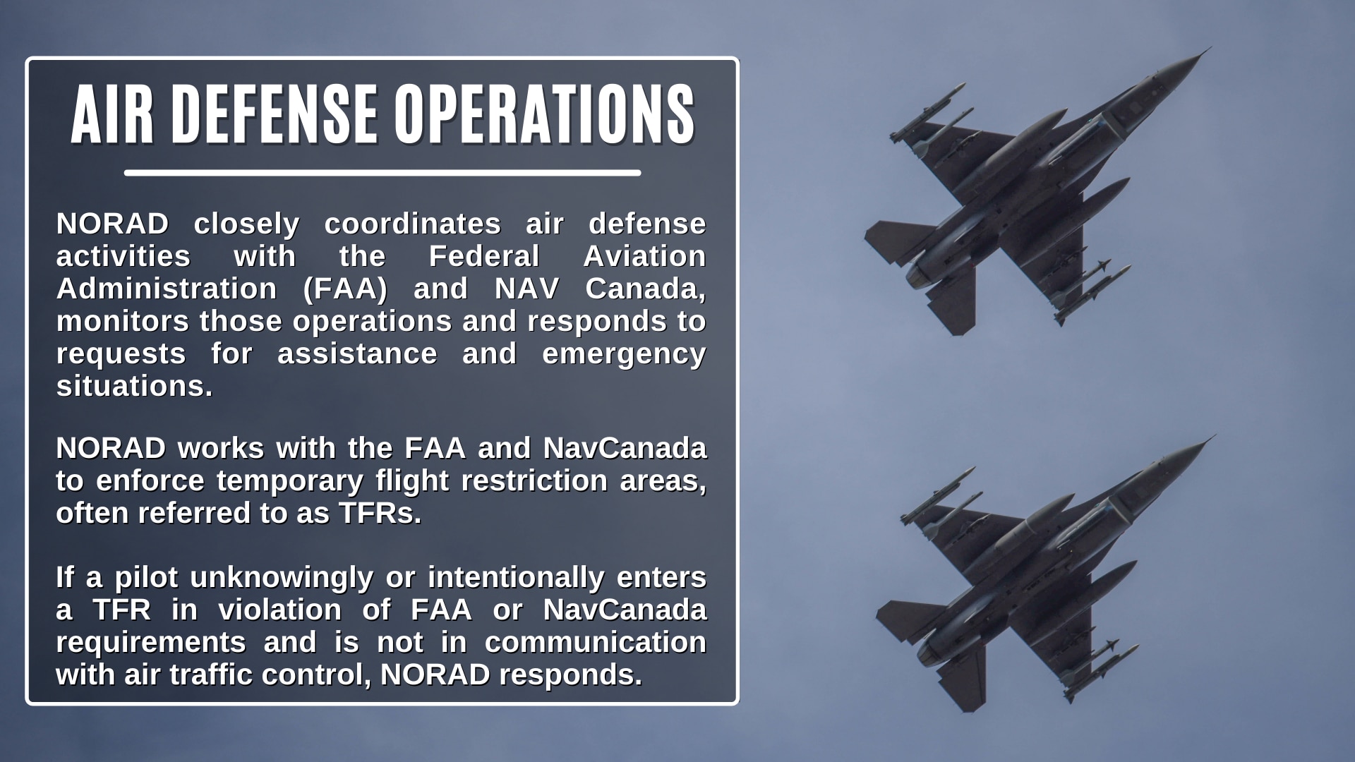 Operation Noble Eagle infographic