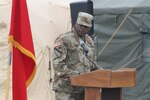 Parrott assumes command of 276th Engineers at Fort Pickett ceremony