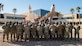 Team Edwards held its annual Community College of the Air Force and Recognition of Higher Degree ceremony in front of the 412th Test Wing headquarters building on Edwards Air Force Base, Oct. 14. (Air Force photo by Richard Gonzales)