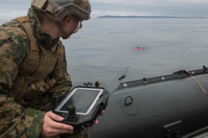 MCSC begins fielding amphibious robot system for littoral missions