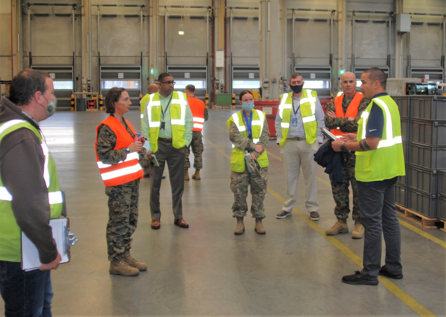 U.S. Marine Corps Forces Europe and Africa visits DDDE