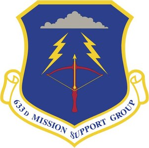 633 Mission Support Group Shield