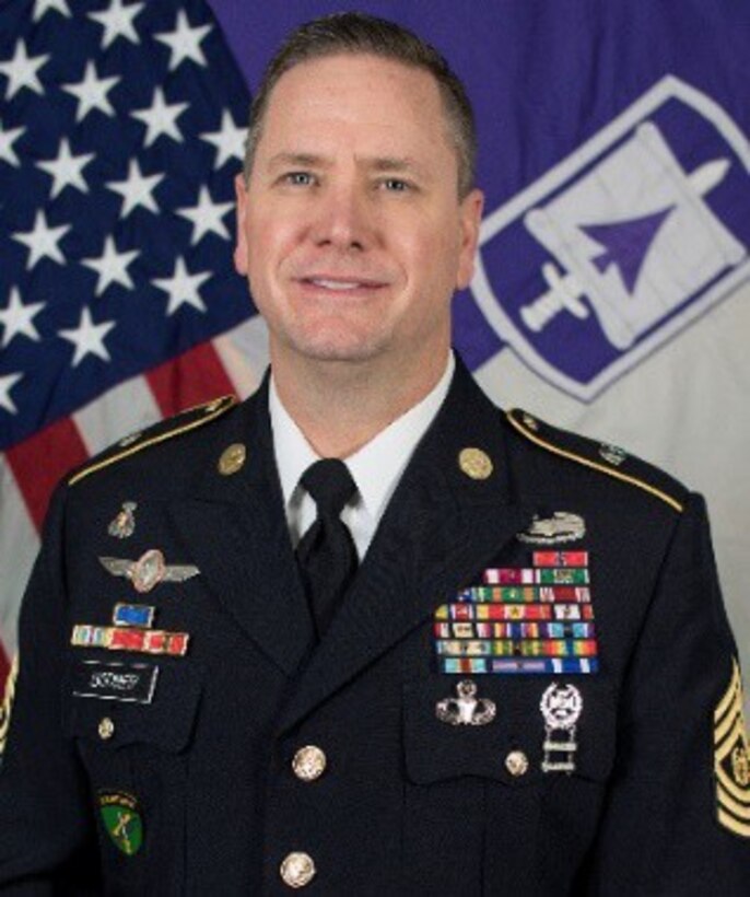 Command Sgt. Maj. Bodmer is the senior enlisted leader of the 351st Civil Affairs Command.