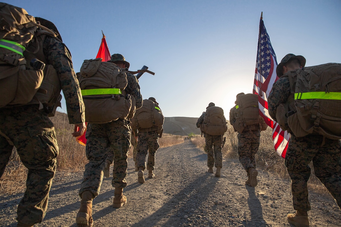 1st Supply Battalion Hike.