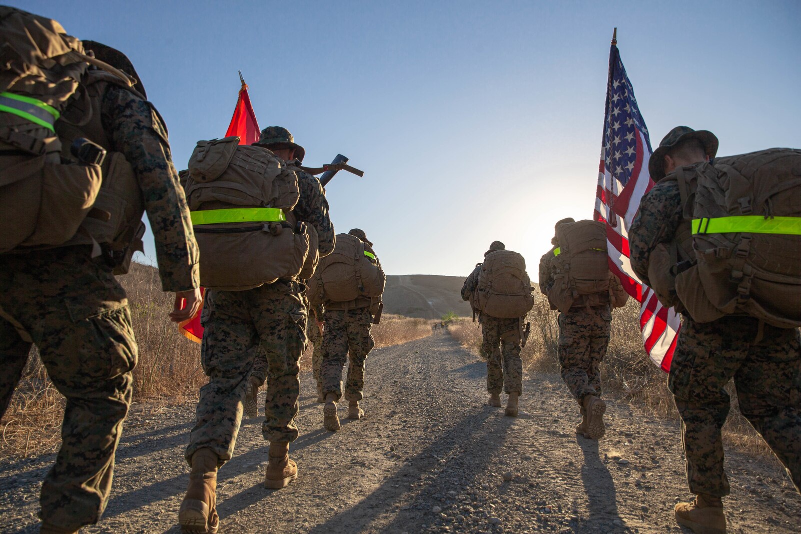 1st Supply Battalion Hike.