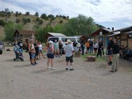 Courtesy Photo | A group from the Fort Bliss Soldier Recovery Unit (SRU) in Texas crossed the border into New Mexico to explore a ghost town this summer.