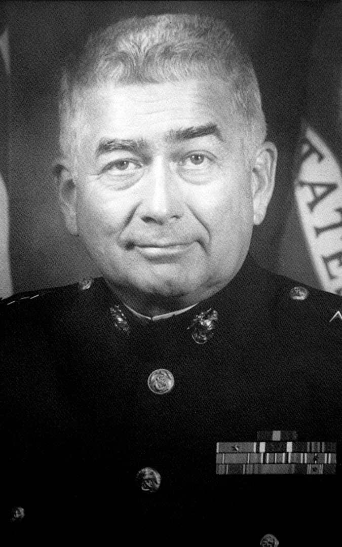 Portrait of Marine Corps Lt. Gen. Wallace H. Robinson Jr.