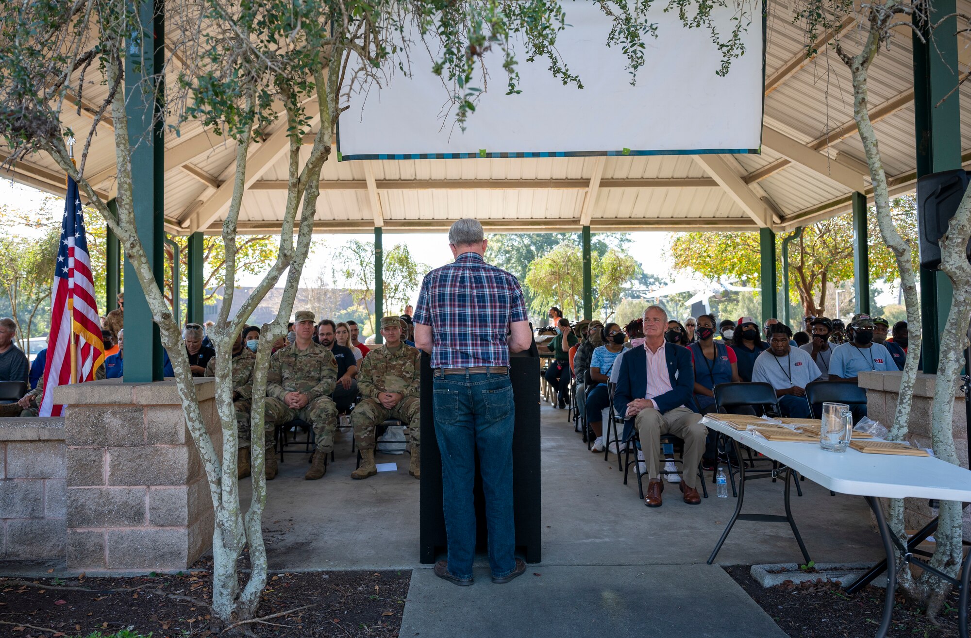 An overview photo of the entire AbilityOne picnic.