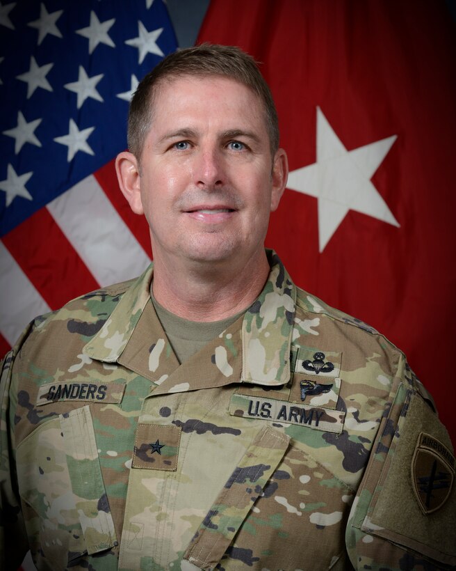 Brig. Gen. James P. Sanders assumed command of the 352nd Civil Affairs Command on Oct. 17, 2021.