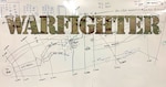 A whiteboard shows the battle plan to advance troops during Warfighter Exercise 22-1. Headquarters staff from the Wisconsin Army National Guard’s 32nd Infantry Brigade Combat Team and 157th Maneuver Enhancement Brigade participated in this exercise Sept. 27 to Oct. 6 at Fort Riley, Kansas.