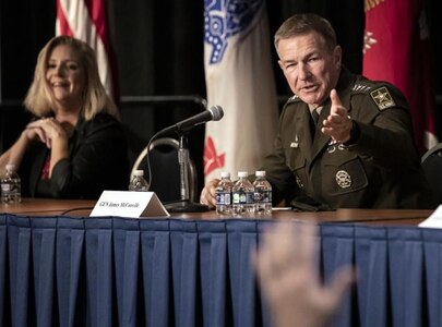 Domestic violence prevention, PCS support discussed during senior leader town hall