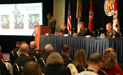 Domestic violence prevention, PCS support discussed during senior leader town hall
