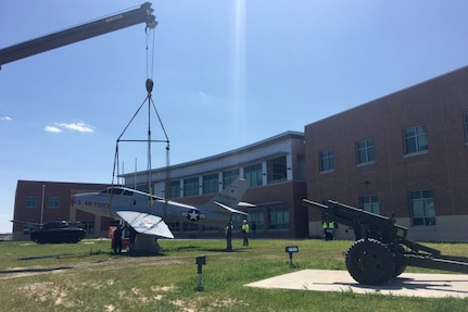 Tank, fighter jet added to displays at new JFHQ-VA HQs site