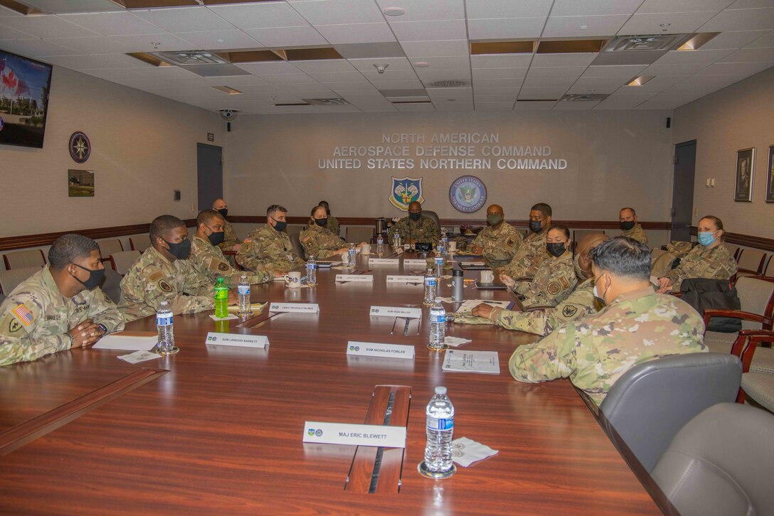 Senior Enlisted Leaders visit NORAD and NORTHCOM
