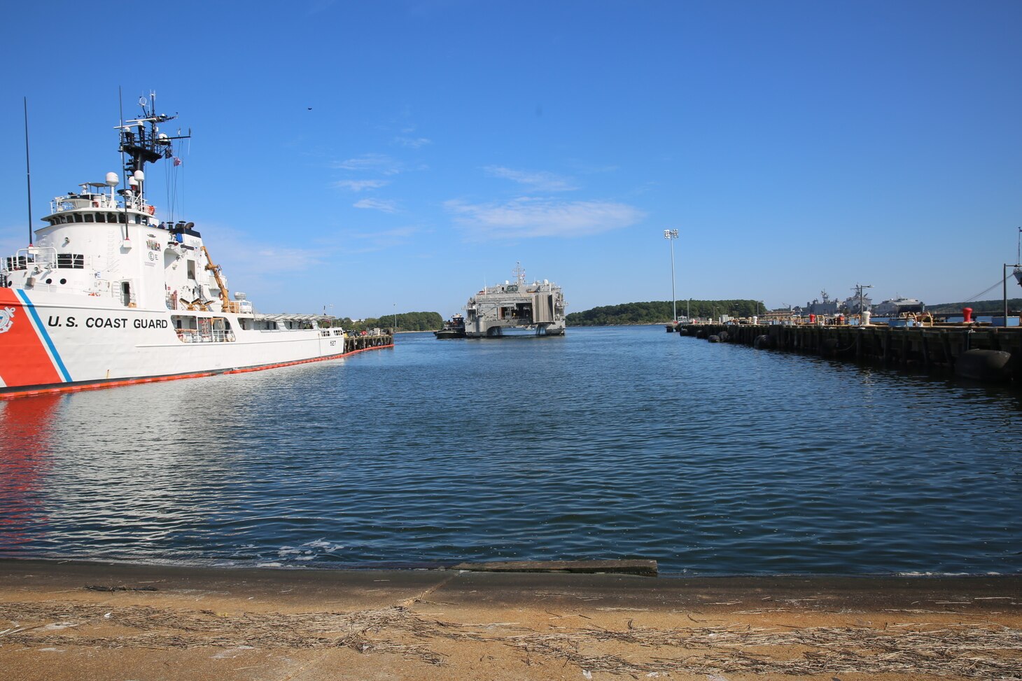 USNS Burlington (T-EPF 10) returned home to Joint Expeditionary Base Little Creek – Fort Story, Va., Oct. 15, after a three and a half month deployment in U.S. Naval Forces Southern Command, U.S. Fourth Fleet’s area of operations, which includes the waters adjacent to Central and South America and the Caribbean Sea.