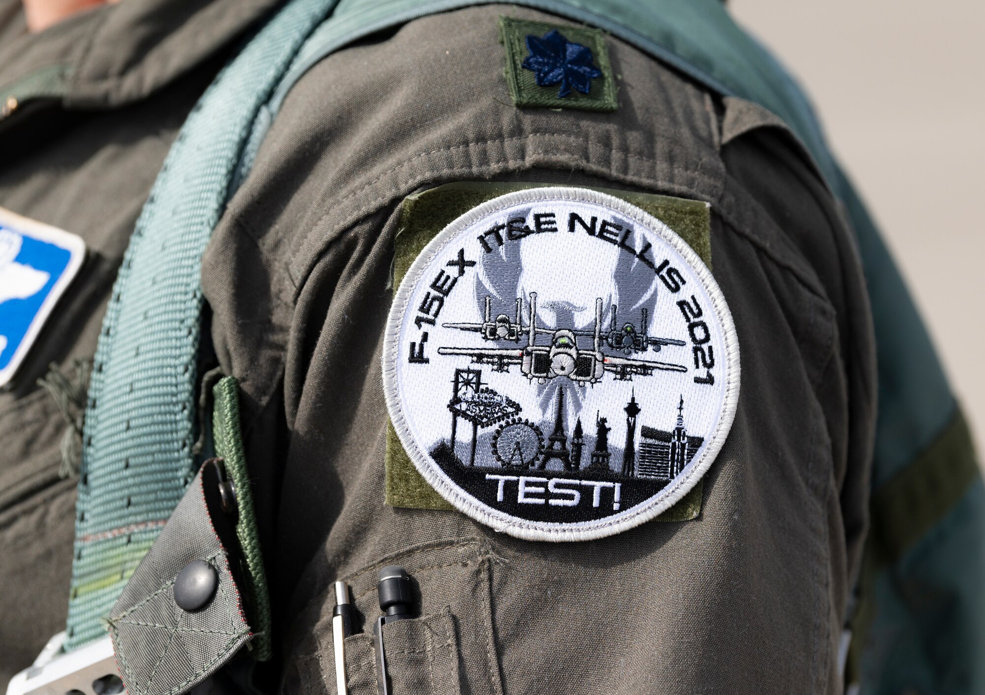 An F-15EX Eagle II patch