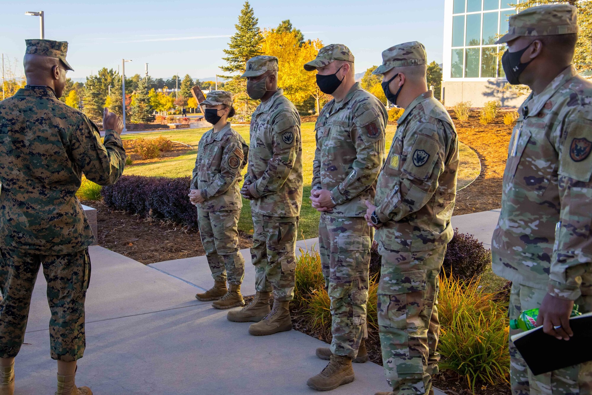 Senior Enlisted Leaders visit NORAD and NORTHCOM