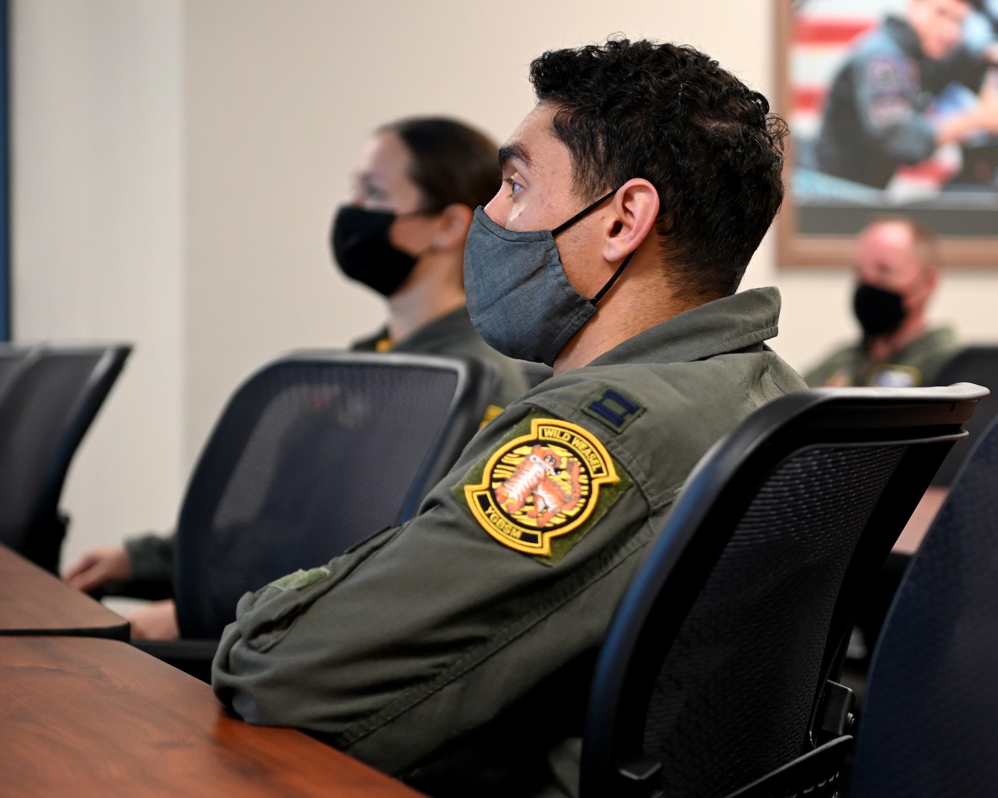 Pilot prepares for training