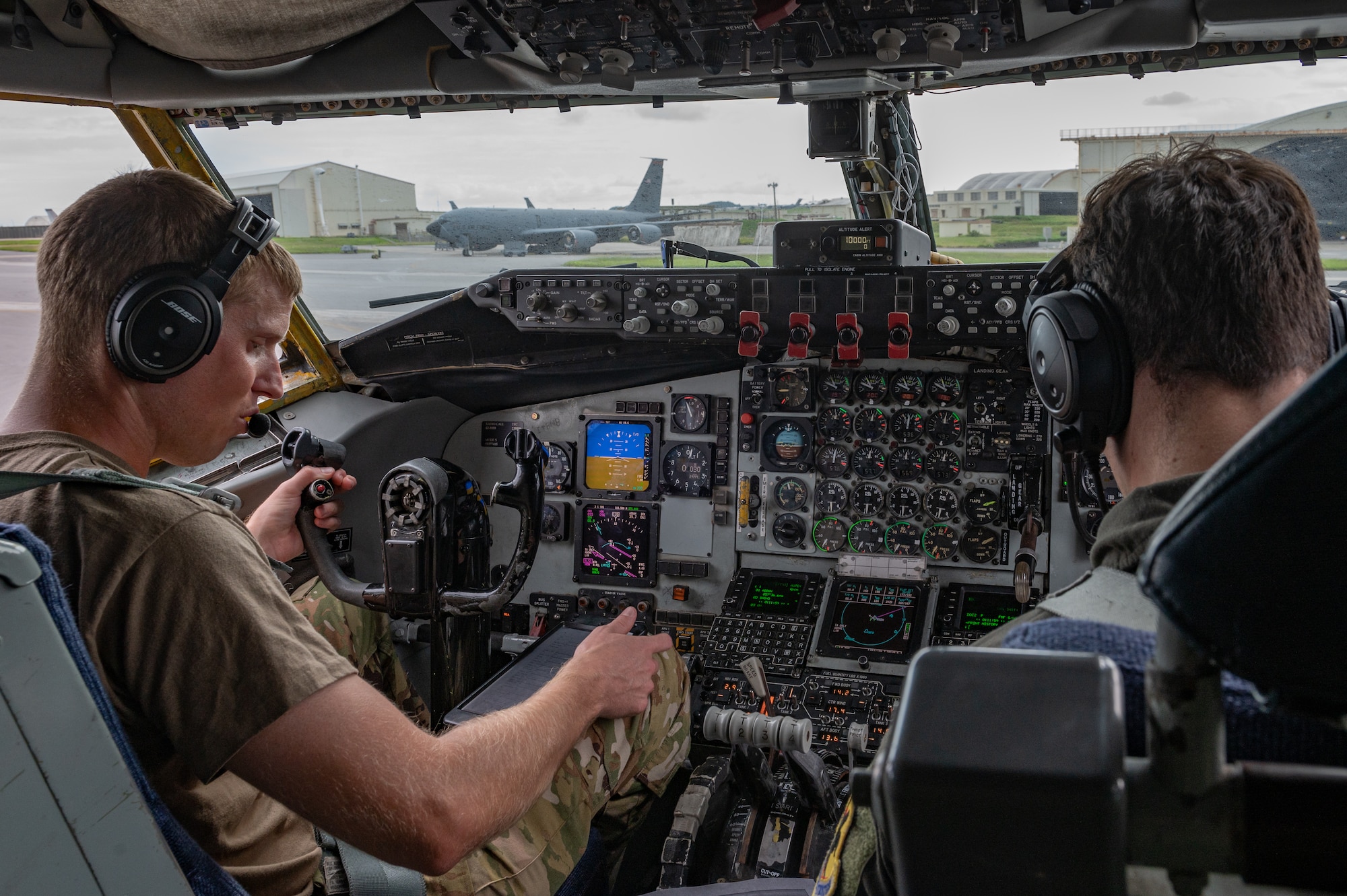 Pilots go through a preflight checklist