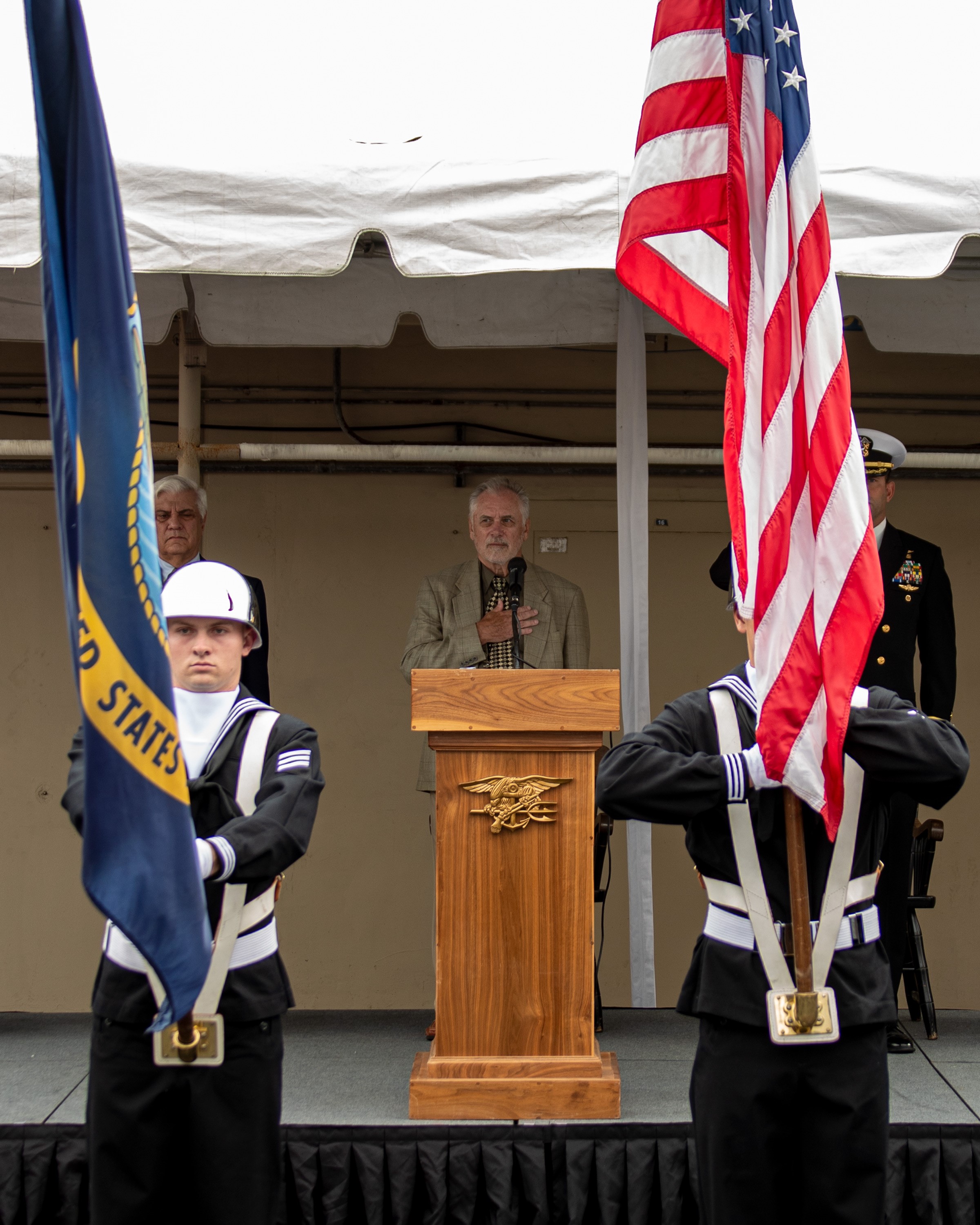 Viet Nam era SEAL recieves Purple Heart