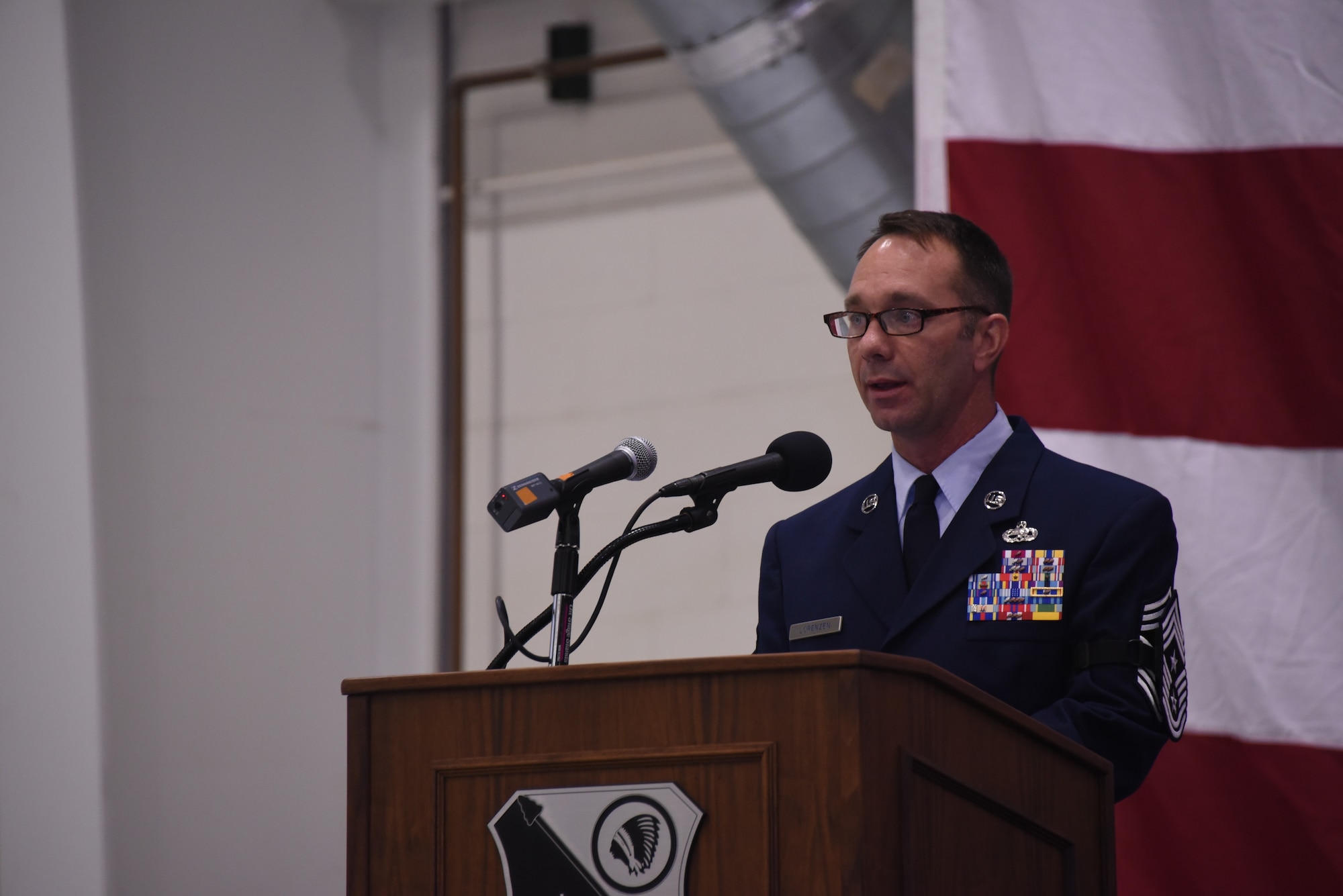 Lorenzen becomes Command Chief at 185th Air Refueling Wing