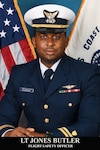 Lt. Andre Jones-Butler, currently stationed at HC-27J Asset Project Office (APO) in Elizabeth City, N.C., winner of the Captain Edward R. Williams Coast Guard Award for Excellence in Diversity.