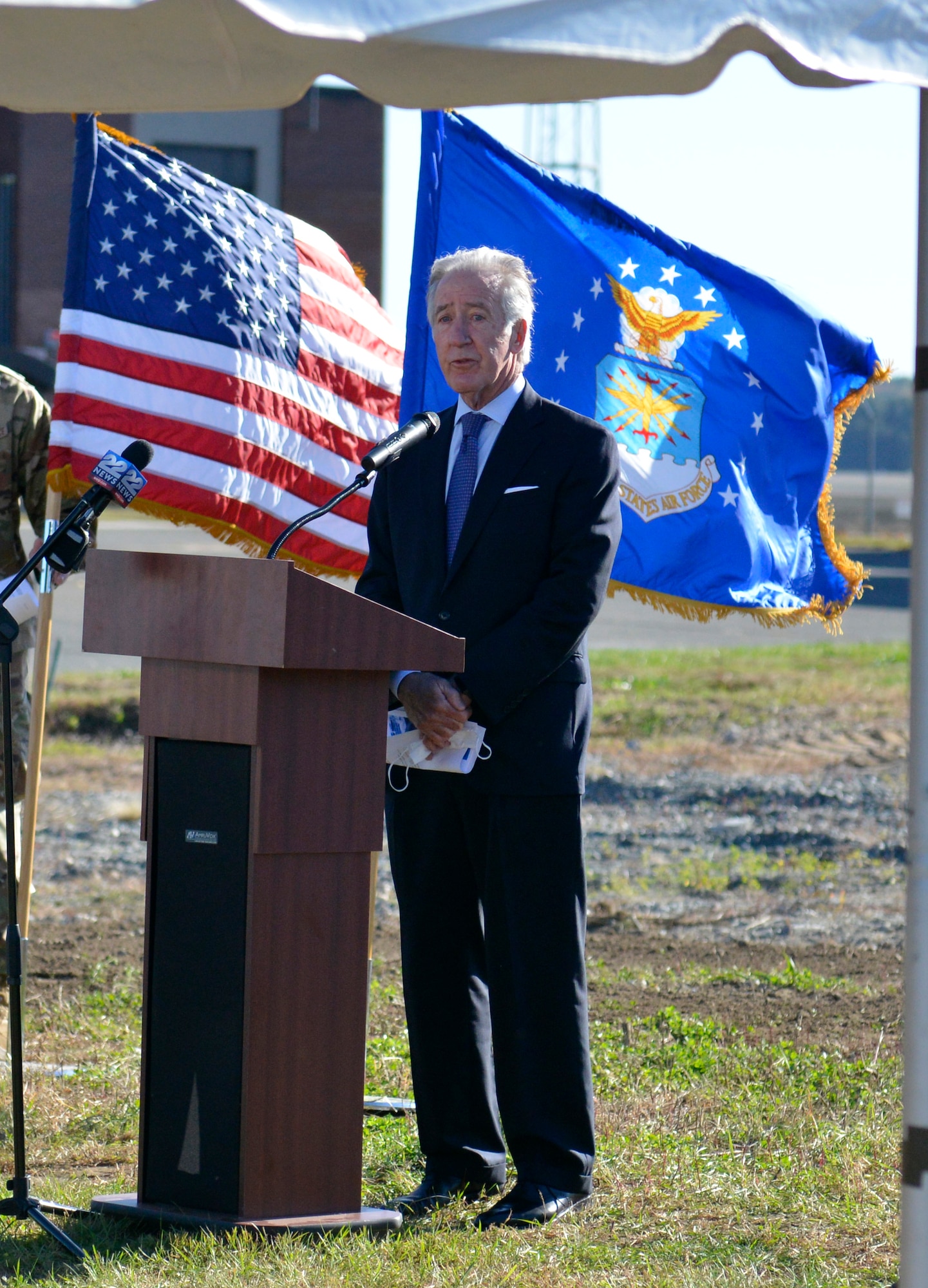 439th conducts Ground Breaking and Ribbon Cutting