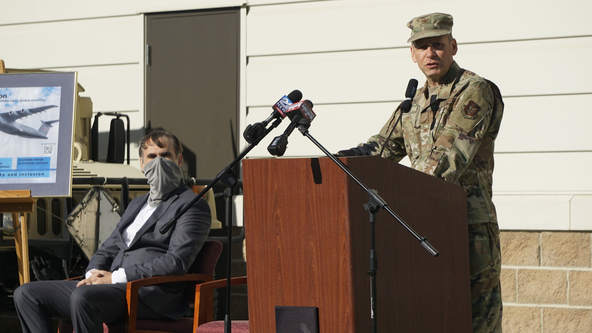 439th conducts Ground Breaking and Ribbon Cutting
