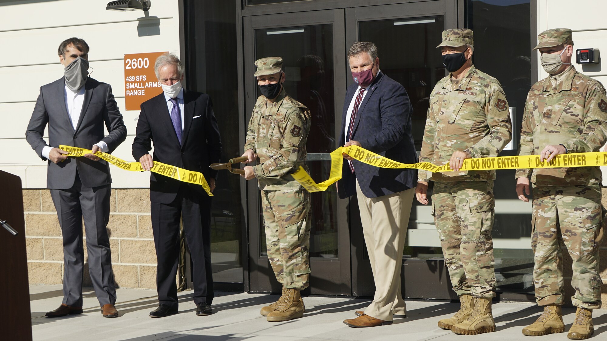 439th conducts Ground Breaking and Ribbon Cutting