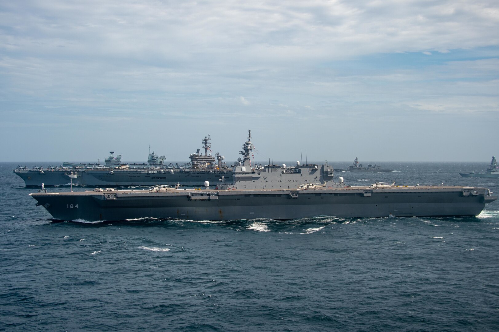 JMSDF, U.S. Navy conduct bilateral operations in South China Sea