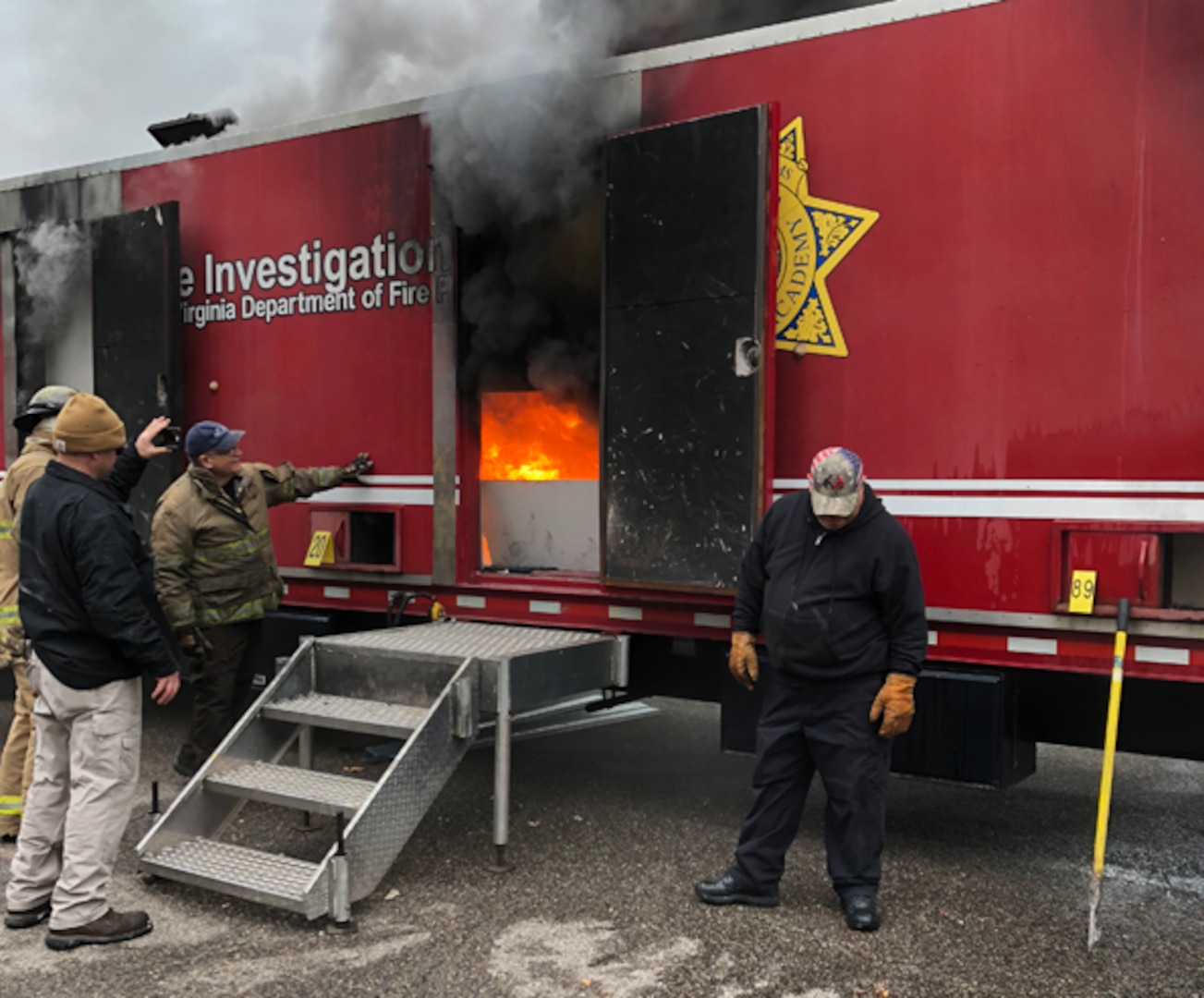 State Military Reservation hosts Virginia Fire Marshal’s Academy training