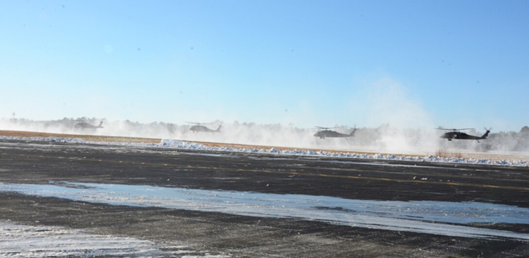 MEDEVAC Soldiers depart Virginia in advance of Kosovo deployment