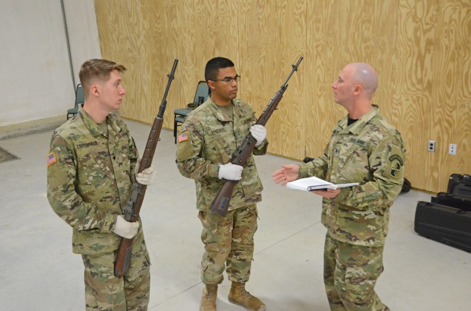 Virginia, Maryland National Guard Soldiers lead Level 1 Funeral Honors training for Va., Md., N.C. troops