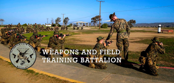 Recruits with Alpha Company, 1st Recruit Training Battalion, participate in grass week at Marine Corps Base Camp Pendleton, Calif., Feb. 17, 2021. Recruits endured numerous hours over the week mastering the fundamentals of marksmanship before moving on to live fire drills. (U.S. Marine Corps photo by Lance Cpl. Grace J. Kindred)