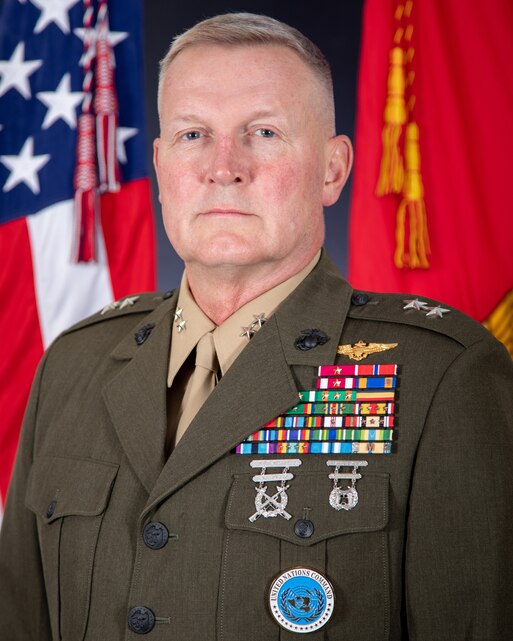 Major General Bradley S. James > U.S. Marine Corps Forces Korea > Leaders