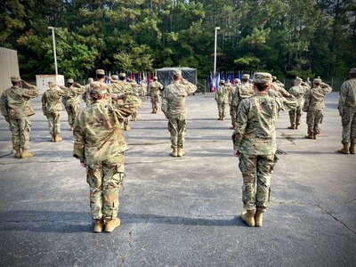 First Army Reserve Field Feeding Company is activated