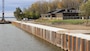 Public Walkway Construction at Locks and Dam 14 on the Mississippi River