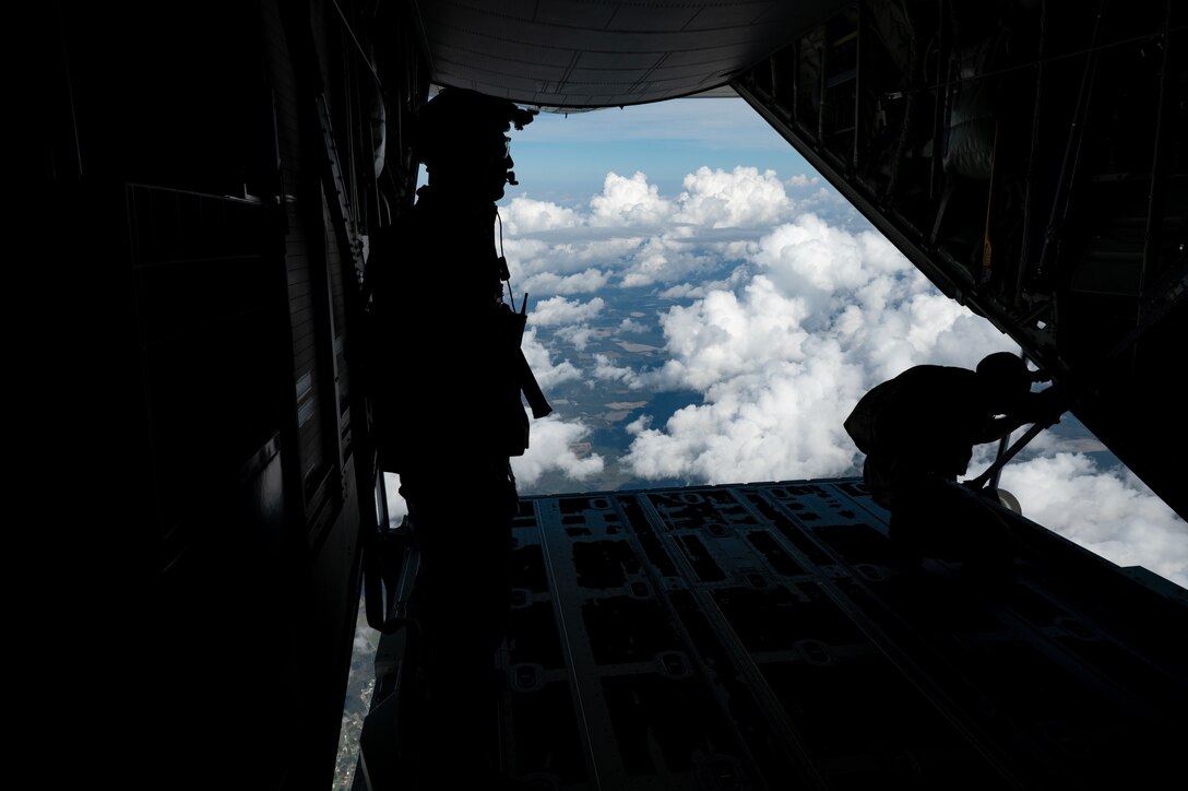 A photo of aircraft flying.