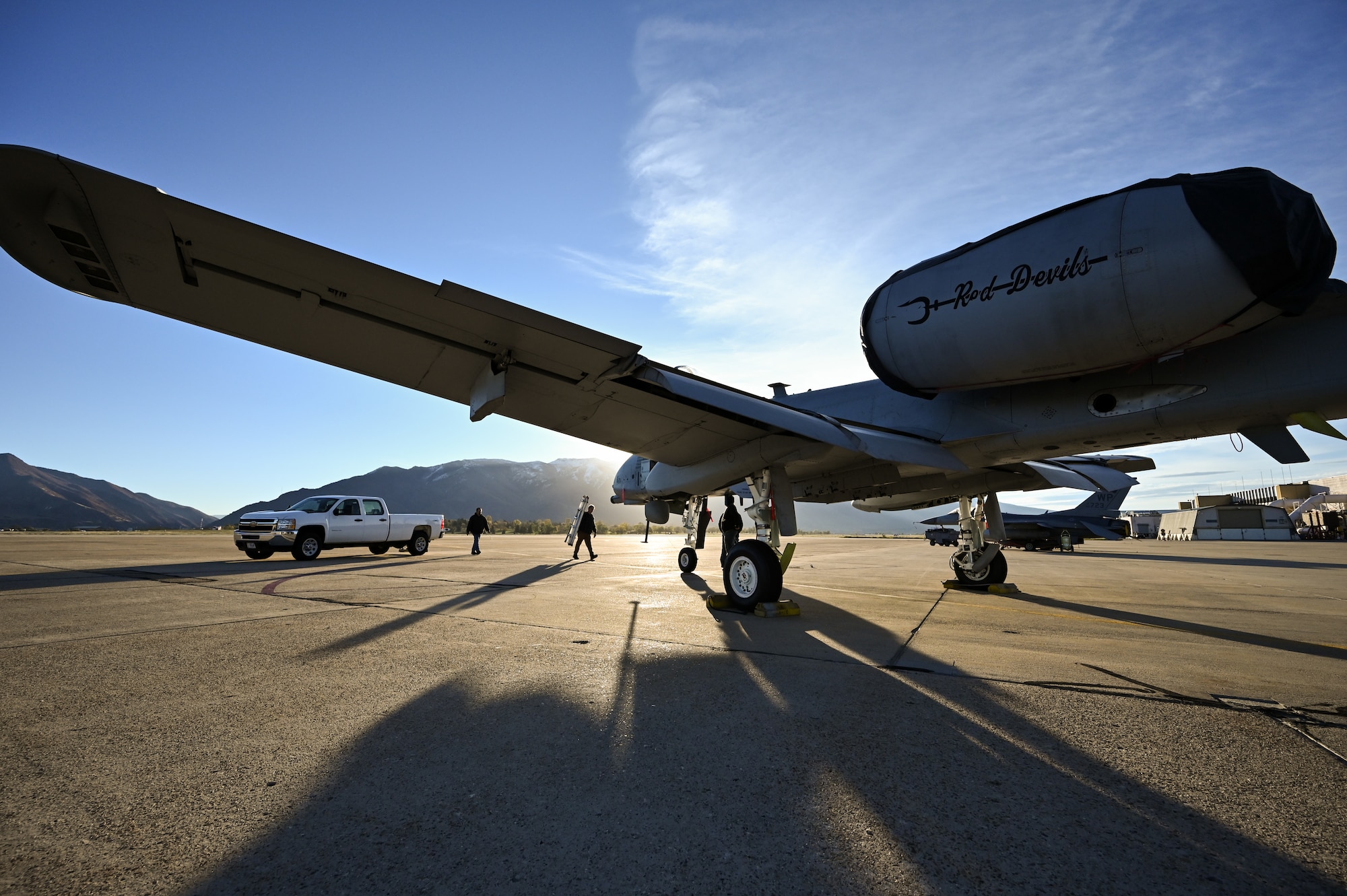 Maintainers with the 514th Flight Test Squadron prepare A-10 Thunderbolt II, tail number 80-0264, for a test flight at Hill Air Force Base,