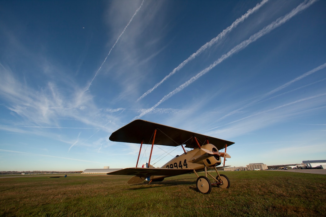 Thomas-Morse S4C Scout aircraft.